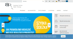 Desktop Screenshot of ncbr.gov.pl